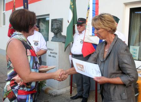 Slovesnost ob15. obletnici  Notranjskega domoljubnega društva General Maister Unec 28 Foto Ljubo Vukelič